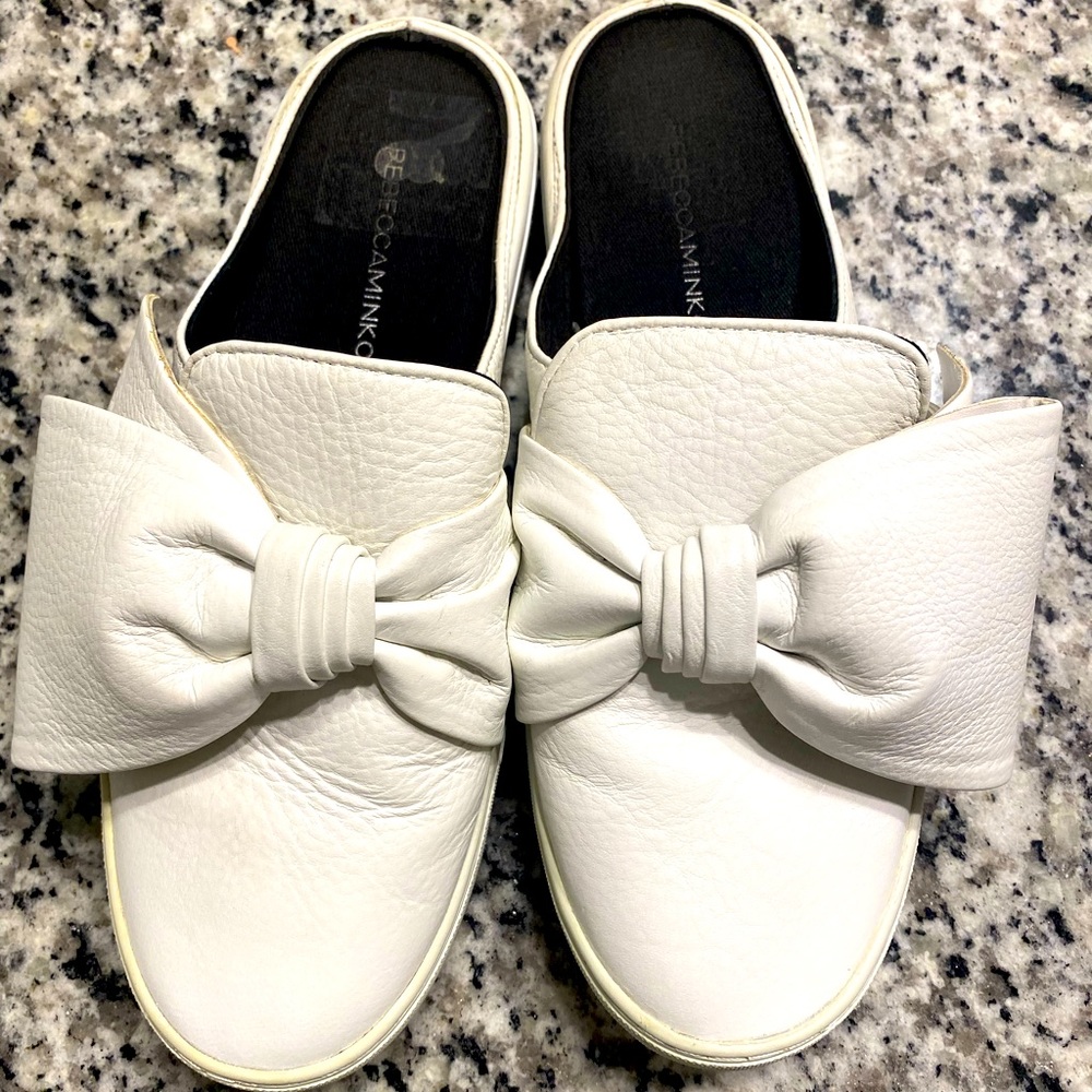 REBACCA MINKOFF  leather Slipper shoes.